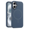 Θήκη Σιλικόνης με MagSafe Liquid Silicone για iPhone 16 – Royal Blue
