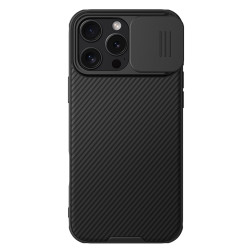 Θήκη Σιλικόνης NILLKIN CamShield Pro για iPhone 16 Pro Max – Black