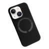 Θήκη Σιλικόνης Liquid Silicone Magnetic Magsafe Case για iPhone 13 / 14 – Μαύρο