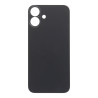 Ανταλλακτικό Πίσω Καπάκι Big Hole Back Cover για iPhone 16 Plus - Black