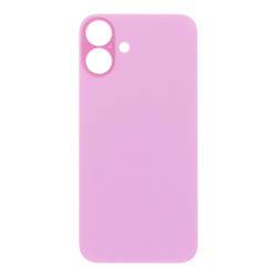 Ανταλλακτικό Πίσω Καπάκι Big Hole Back Cover για iPhone 16 Plus – Pink