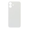 Ανταλλακτικό Πίσω Καπάκι Big Hole Back Cover για iPhone 16 Plus – White