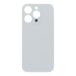 Ανταλλακτικό Πίσω Καπάκι Big Hole Back Cover για iPhone 16 Pro – White Titanium