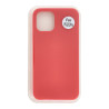 Θήκη Σιλικόνης Liquid Silicone για iPhone 12 / 12 Pro - Red