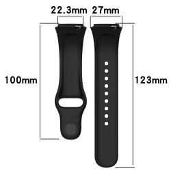 Λουράκι Σιλικόνης για Xiaomi Redmi Watch 3 Lite / Watch 3 Active – Ivory