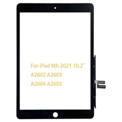 Digitizer Μηχανισμός Αφής για iPad 7/8/9 10.2 2019/2020/2021 (A2602, A2603, A2604, A2605) - Μαύρο