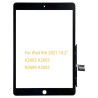 Digitizer Μηχανισμός Αφής για iPad 7/8/9 10.2 2019/2020/2021 (A2602, A2603, A2604, A2605) - Μαύρο