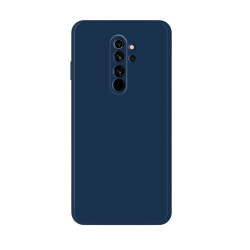 Θήκη Σιλικόνης Liquid Silicone για Xiaomi Redmi Note 8 Pro – Μπλε