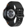 Λουράκι Σιλικόνης Wave Sport Band για Samsung Galaxy Watch 7 40mm / 44mm - Black