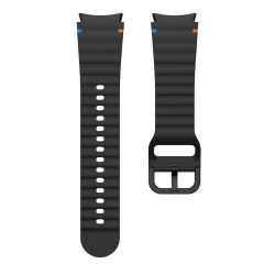 Λουράκι Σιλικόνης Wave Sport Band για Samsung Galaxy Watch 7 40mm / 44mm - Black