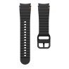 Λουράκι Σιλικόνης Wave Sport Band για Samsung Galaxy Watch 7 40mm / 44mm - Black