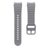 Λουράκι Σιλικόνης Wave Sport Band για Samsung Galaxy Watch 7 40mm / 44mm – Dark Grey