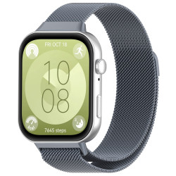 Μαγνητικό Λουράκι Milanese για Huawei Watch Fit 3 / Fit 4 / 4 Pro – Space Grey