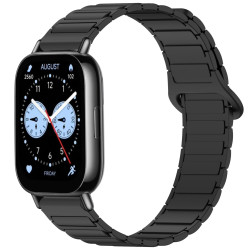 Μαγνητικό Λουράκι Σιλικόνης Dual Color για Redmi Watch 5 Lite / 5 Active – Black
