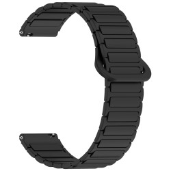 Μαγνητικό Λουράκι Σιλικόνης Dual Color για Redmi Watch 5 Lite / 5 Active – Black