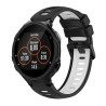 Λουράκι Σιλικόνης Two-Color για Garmin Forerunner 735 / 735XT – Black / White