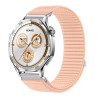 18mm Υφασμάτινο Λουράκι Hook&Loop για Huawei Watch GT5 / GT4 41mm – Milkshake Pink
