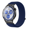 22mm Υφασμάτινο Λουράκι Hook&Loop για Huawei Watch GT5 Pro/GT5/GT4/GT3/GT2/GT2e/GT2 Pro/GT 46mm – Azure