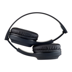 Hoco W46 Foldable Ασύρματα/Ενσύρματα Over Ear Ακουστικά με 20 ώρες Λειτουργίας - Black