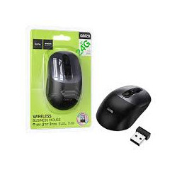 Hoco GM28 2.4G Ασύρματο Ποντίκι Bluetooth – Black Metal Grey