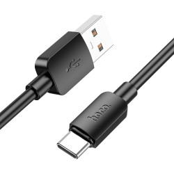 Hoco X96 100W 6A Καλώδιο Φόρτισης & Δεδομένων USB-A to Type-C 1m - Μαύρο