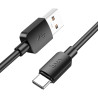 Hoco X96 100W 6A Καλώδιο Φόρτισης & Δεδομένων USB-A to Type-C 1m - Μαύρο