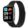Milanese Stainless Steel Λουράκι για Redmi Watch 3 Active / 3 Lite – Black