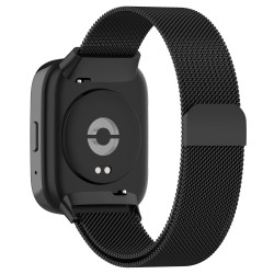 Milanese Stainless Steel Λουράκι για Redmi Watch 3 Active / 3 Lite – Black
