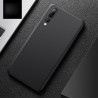 CAFELE Θήκη Σιλικόνης Πολύ Λεπτή 0.4mm για Huawei P20 Pro - Μαύρη