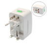 Universal International Travel Adaptor All-in-One - White