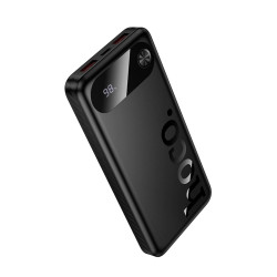HOCO J154 Powerbank 22.5W+PD20W 10.000mAh Ultra Thin με 3 Υποδοχές Φόρτισης - Black