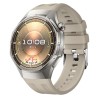Λουράκι Σιλικόνης Solid Color για Huawei Watch GT6 Pro 46mm με μεταλλικό κούμπωμα – Grey