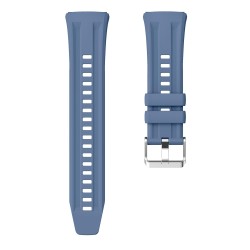 Λουράκι Σιλικόνης Solid Color για Huawei Watch GT6 Pro 46mm με μεταλλικό κούμπωμα – Blue