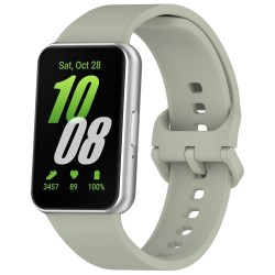 Λουράκι Σιλικόνης Solid Color για Samsung Galaxy Fit 3 - Green
