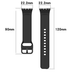 Λουράκι Σιλικόνης Solid Color για Samsung Galaxy Fit 3 - Green