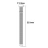 Μαγνητικό Λουράκι Milanese για Samsung Galaxy Fit 3 Magnetic Stainless Steel - Silver