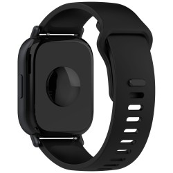 Λουράκι Σιλικόνης 22mm Solid Color για Redmi Watch 5 Lite / 5 Active – Black