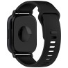 Λουράκι Σιλικόνης 22mm Solid Color για Redmi Watch 5 Lite / 5 Active – Black