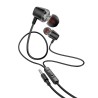 Ακουστικά Hoco M107 3.5mm Jack με Μικρόφωνο - Μαύρο