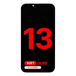 Soft Oled Οθόνη LCD & Digitizer Μηχανισμός Αφής για iPhone 13 - Μαύρη