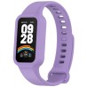 Λουράκι Σιλικόνης Solid Color για Redmi Band 3 / Smart Band 9 Active – Purple