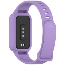 Λουράκι Σιλικόνης Solid Color για Redmi Band 3 / Smart Band 9 Active – Purple