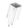 Φορτιστής HOCO N48 PD65W με Θύρα Type-C & Καλώδιο 1m Type-C σε Type-C - White