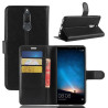 Θήκη Πορτοφόλι Leather Case για Huawei Mate 10 Lite - Μαύρο