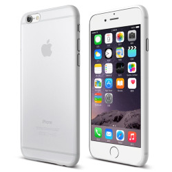CAFELE Λεπτή Θήκη Σιλικόνης 0.4mm για iPhone 6 Plus / 6s Plus – Λευκή