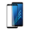 Τζαμάκι Προστασίας Tempered Glass Full Glue για Samsung A6 Plus - Μαύρο