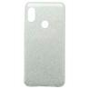 Θήκη Σιλικόνης TPU Glitter για Xiaomi Redmi 7 - Ασημί
