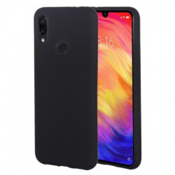 Θήκη Σιλικόνης TPU Solid Colour για Redmi 7 - Μαύρο