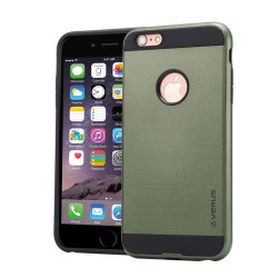 Θήκη Σιλικόνης TPU Brushed Texture PC για iPhone 6 Plus / 6s Plus - Army Green