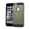 Θήκη Σιλικόνης TPU Brushed Texture PC για iPhone 6 Plus / 6s Plus - Army Green
